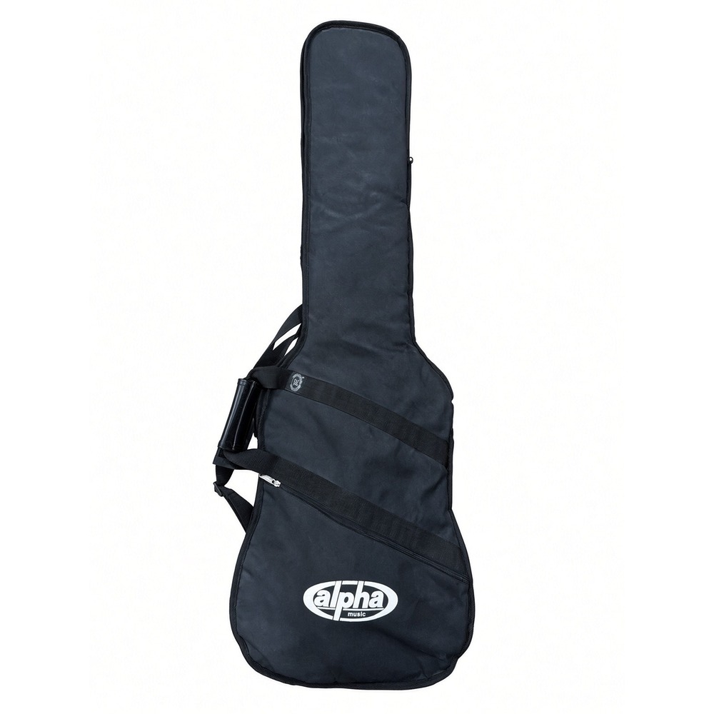 TKL Alpha Music Guitar Gig Bag Black Soft Case Padded Backpack Straps 46 Inch